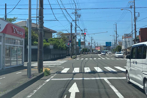 鳥坂IC方面から3