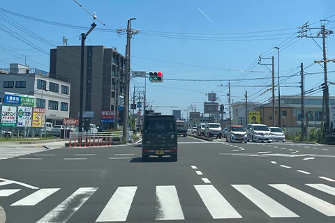 東静岡駅北口方面から3