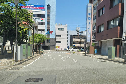 沼津駅方面からの道順2